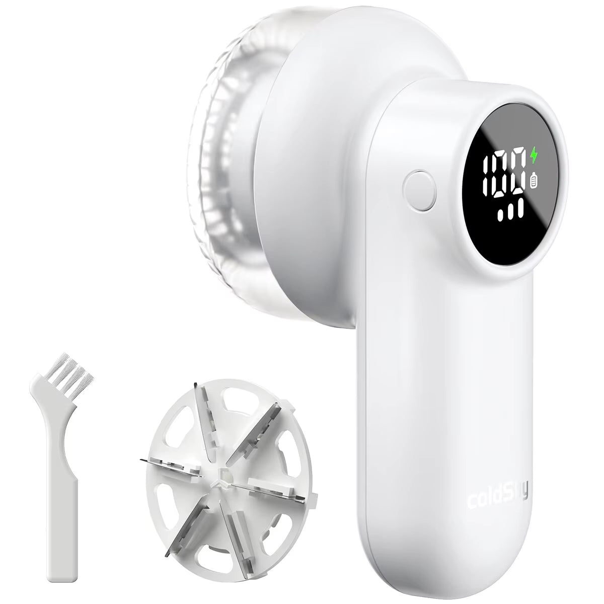 Electric Lint Remover Rechargeable Lint Remover Clothes Sweater Defuzzer Intelligent Digital Display Lint Shaver Trimmer