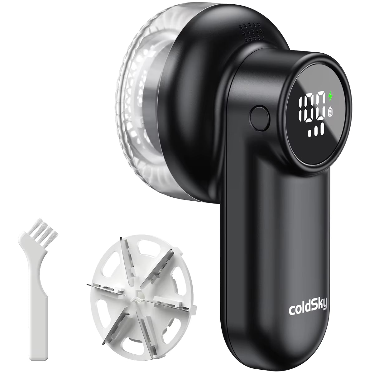 Electric Lint Remover Rechargeable Lint Remover Clothes Sweater Defuzzer Intelligent Digital Display Lint Shaver Trimmer