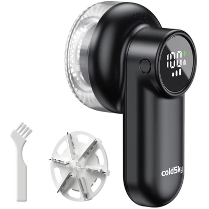 Electric Lint Remover Rechargeable Lint Remover Clothes Sweater Defuzzer Intelligent Digital Display Lint Shaver Trimmer